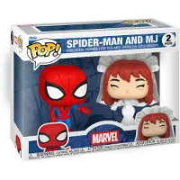 Funko POP! Figura Di Spider-man E Mj Marvel