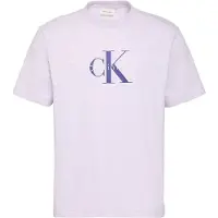 Calvin Klein Hero Monologo T-shirt Island Lilac Heather B1047 Taglia: S | Magliette basic Outlet | Uomo | Viola