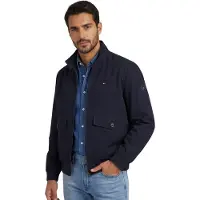 Tommy Hilfiger Cotton Harrington Jacket Desert Sky Taglia: L | Bomber Outlet | Uomo