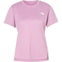 The North Face Women's Flex Geo Embossed Short Sleeve Tee Maglia funzionale Donna (XS, fuchsia)