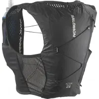 Salomon - Zaino da trail/running - Active Skin 4 Set W Black/Metal per Donne - Taglia S - Nero