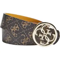 GUESS Jensen Marrone e Giallo Senape — Cintura