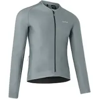 Gripgrab PACR Long Sleeve Jersey Maglietta da ciclismo Uomo (XXL, grigio)