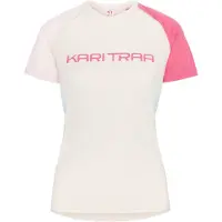 Kari Traa Women's Ella Baselayer Tee T-shirt Donna (M, bianco)