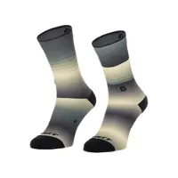 SCOTT Sock Gradient Stripes Crew Calze da ciclismo (36-38, grigio)