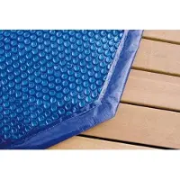 Ubbink Copertura per piscina, OCEA 510, telo solare blu, 400 micron, ottagonale 510, per piscina in legno