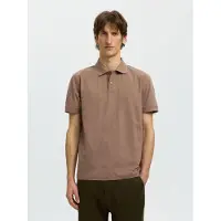 Selected Polo Uomini Marrone XXL