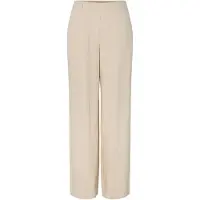 Pieces Pantaloni Gamba Ampia | Beige | S