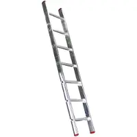 Elkop Scala da appoggio salita in alluminio anodizzato Step Up - 12 gradini - 3.25 mt