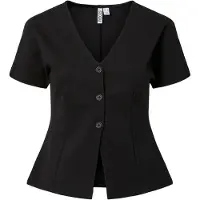 Pieces Top A Maniche Corte | Nero | L