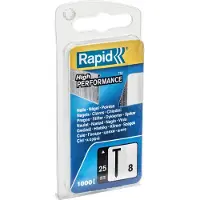 Rapid 40109535 Nägel Typ 8, 25 mm, galvanisiert, Kleinpackung