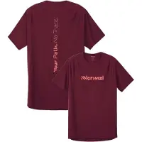 Nnormal Women's Race T-Shirt 02 Maglia da corsa Donna (L, rosso)