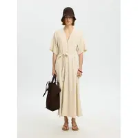 Selected Vestito Lungo Donne Grigio 38