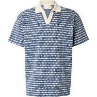 Revolution Jaquard Polo Shirt Maglia polo Uomo (S, blu)