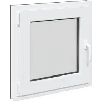 vidaXL Finestra basculante e girevole per cantina RISOR, 60 x 60 cm