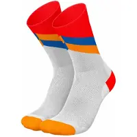 Incylence Ultralight Apex Calze da running (39-42, bianco)