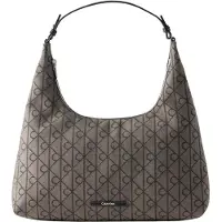 Calvin Klein Borsa a spalla cioccolato / nero