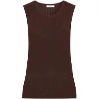 Tamaris top in maglia marrone - XL