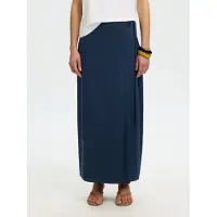 Selected Gonna Lunga Donne Blu 40