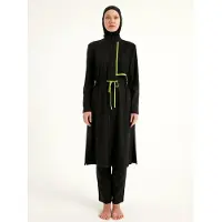 Marina Abito per costume intero 'Modest M2506-1' nero