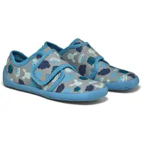 Affenzahn Kid's Slippers Cotton Movy Pantofole Bambini (22, blu)