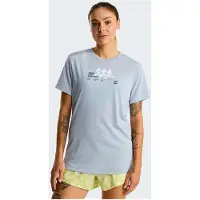 The North Face Women's Bitmap Silhouette Short Sleeves Tee Maglia funzionale Donna (L, grigio)