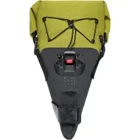 Vaude - Borsa impermeabile da sella per bicicletta - Trailsaddle M Dark Leaf - Verde
