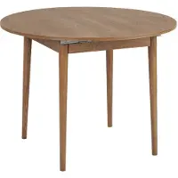 Hannah Home Tavolo da pranzo allungabile in legno "Viona" 100 x 100 x 75 cm - Il rovere di Kafka