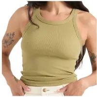 Roark Women's Wind Worn Tank Top Donna (XL, beige)