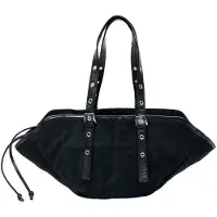 Núnoo Small Nora Nubuck Black Taglia: OS | Borse a mano Outlet | Donna | Nero