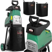 Gardebruk Trituratore Elettrico Silenzioso a 3100w Biotrituratore