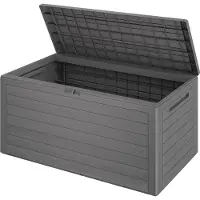 Casaria Baule da Esterno XXL 280L 116x43x55cm
