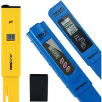 Monzana Water Tester 3in1 Set | Dispositivo di misurazione per PH TDS EC e temperatura | Pool Tester Digital Water Tester