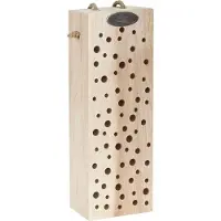 OEM Albergo per insetti in legno e metallo, verde