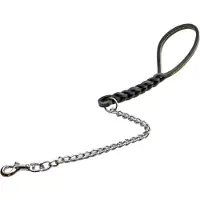 Briconess guinzaglio per cani doppia treccia con catena 600 mm