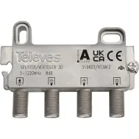 Televes Distributore a 3 vie VT38FZ 5-1218MHz VD 8dB (519603)