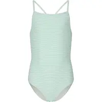 ZigZag Kid's Klaudia Swimsuit Costume intero Bambini (104, grigio)
