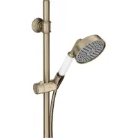 Hansgrohe AXOR Ensemble de douche Montreux 0,90 m, douchette à main 100 1 jet Classic, 27982820, 27982820