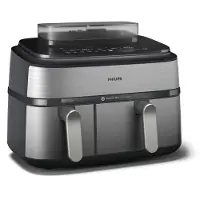 Philips Airfryer Serie 5000 da 9.0L con cottura a vapore Friggitrice ad aria NA555/00R1