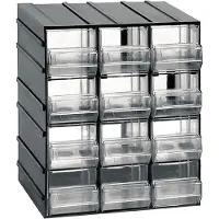 Artplast Cassettiera Con 12 Cassetti 19.2x14.8x23 Cm