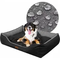 Stanislaw Jurga Cuccia per cani "Puffy" - Cuscino idrorepellente e sfoderabile - 65x55 cm - Robusto tessuto Oxford | PillowPrim