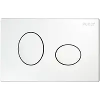 Pucci PLACCA DI COMANDO "ECO ELLISSE 4,7" Bianca
