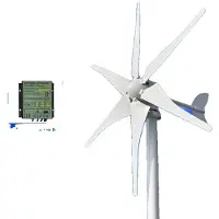OEM Generatore eolico, produzione efficiente di energia, struttura resistente, con controllo indipendente-b, 4000 W-c, 48 V