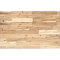 Syfax Piano da Bagno Non Trattato 100x50x4cm Legno Massello di Acacia