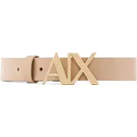 Armani Exchange per donna. 941125CC719U6223 Cintura beige alla moda (80cm), Casual, Pelle