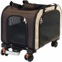Nobby Carrello "MOVE" marrone 55 x 32 x 32 cm