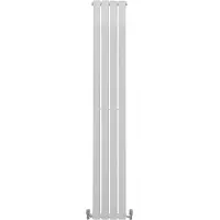 MonsterShop Radiatore a pannello, 180 x 28 cm, bianco lucido, design, modello verticale
