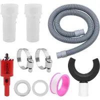 OEM Serbatoio flessibile per la raccolta dell'acqua piovana con raccordo per cisterna e tetto da 100 mm