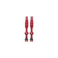 Muc Off Tubeless Valves Big Bore Lite Valvola per bicicletta (45 mm, rosso)