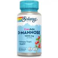Solaray Integratore Alimentare Di D-mannosio+cranactin 60 Unità